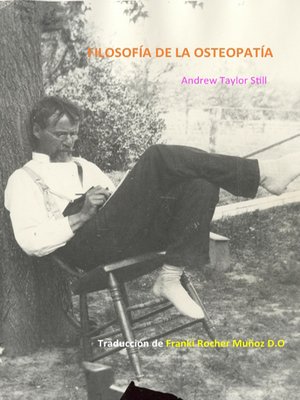 cover image of Filosofía de la osteopatía